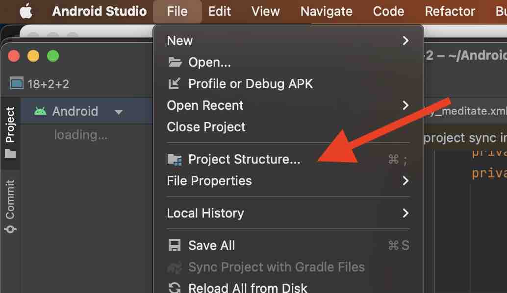 Project Structure - Android Studio